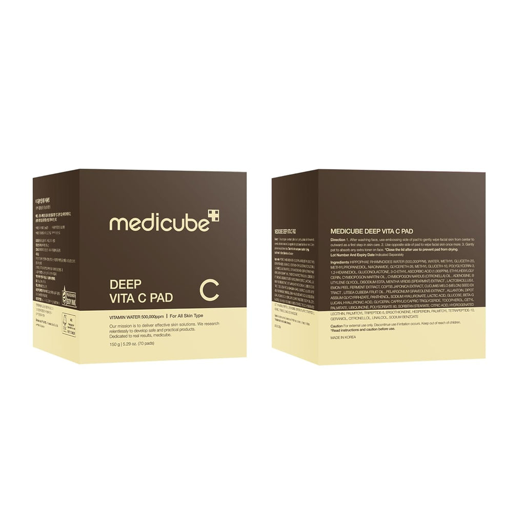 Deep Vita C Facial Toner Pad